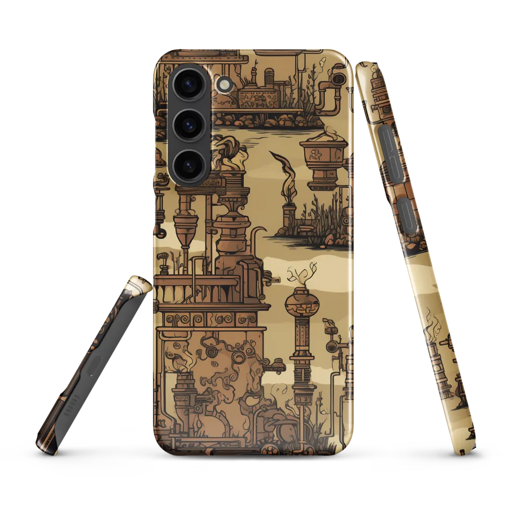Whimsical Industrial Landscape