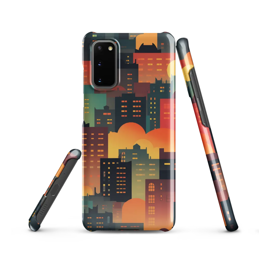Twilight in the Concrete Jungle | Phone Case |  S20 | Snap Case | Glossy