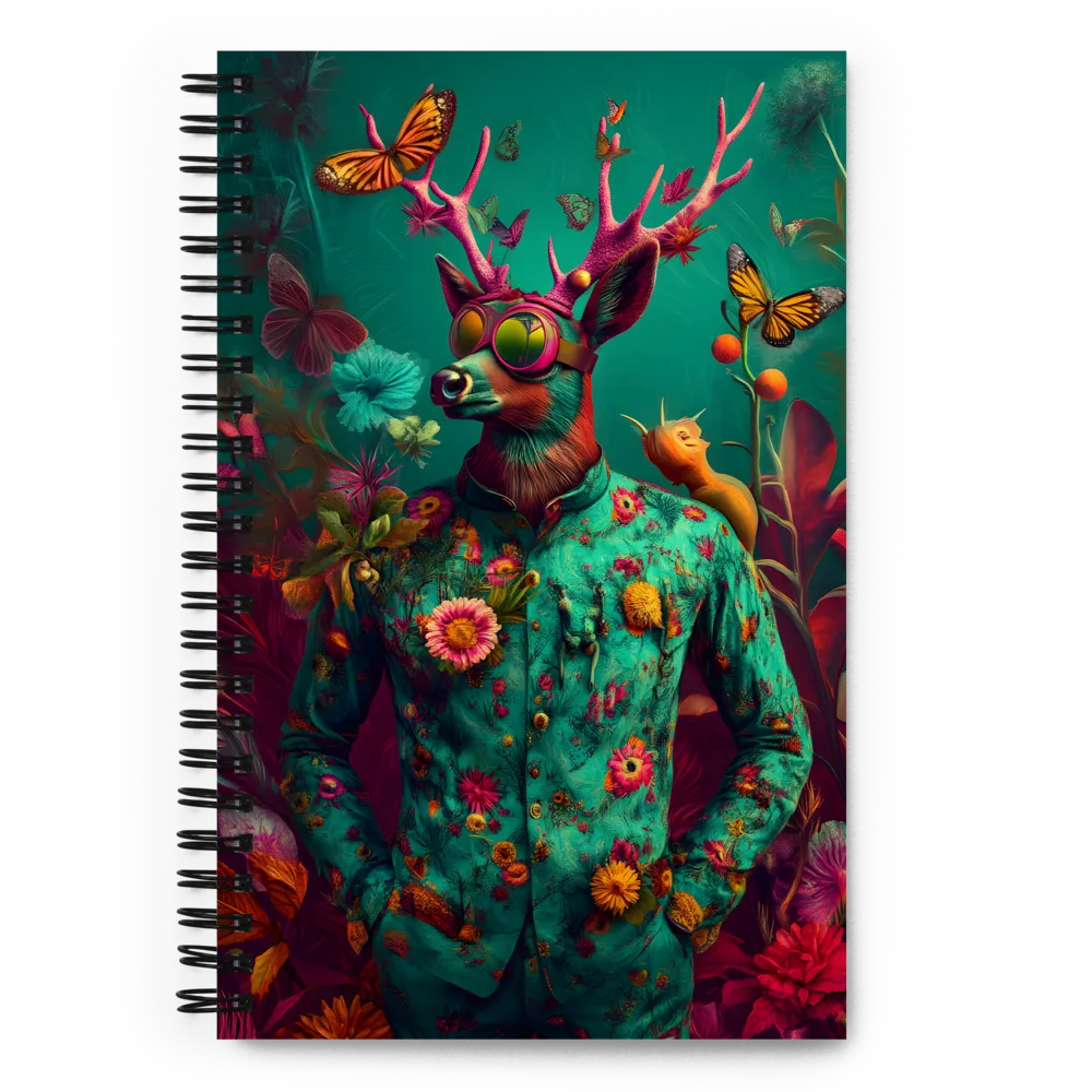 Whimsical Harmony | Spiral Notebook