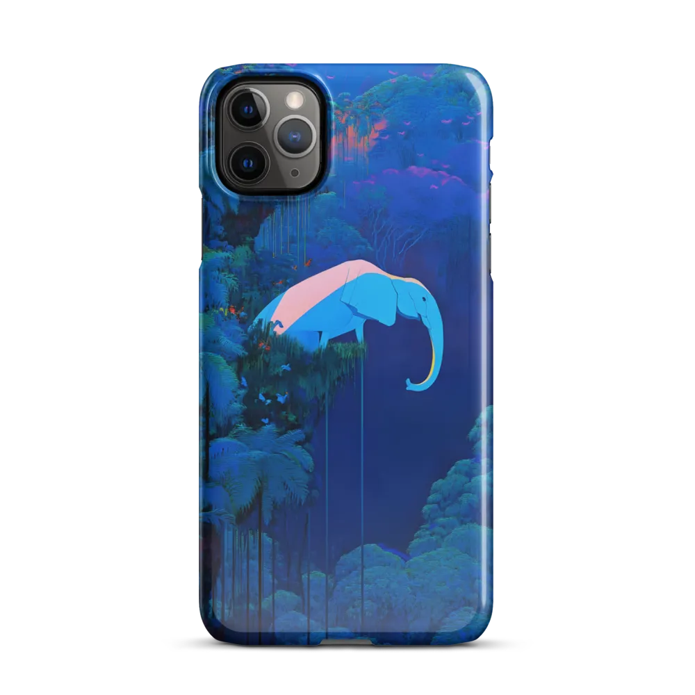 Floating Dreams: The Elephant in the Jungle | Phone Case |  11 Pro Max | Snap Case | Glossy