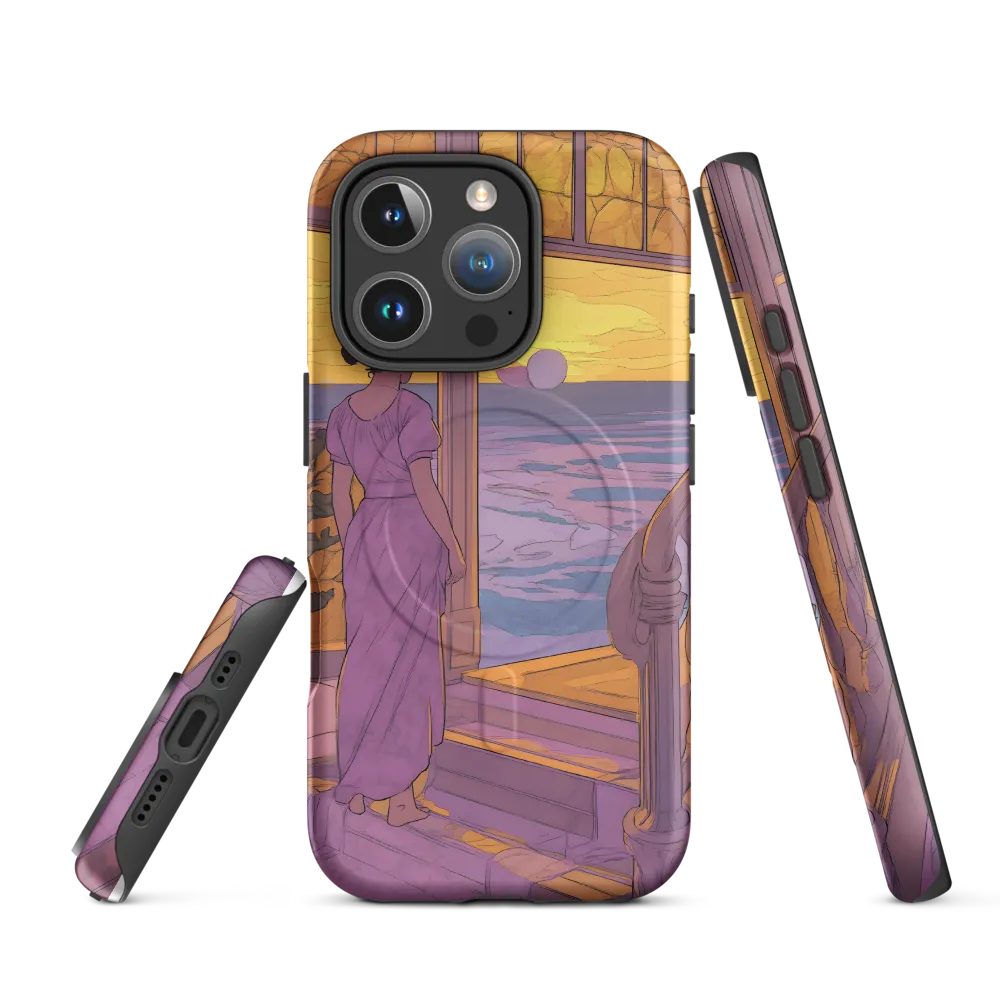 Whispers of the Sunset | Phone Case |  16 Pro | MagSafe® Tough Case | Matte