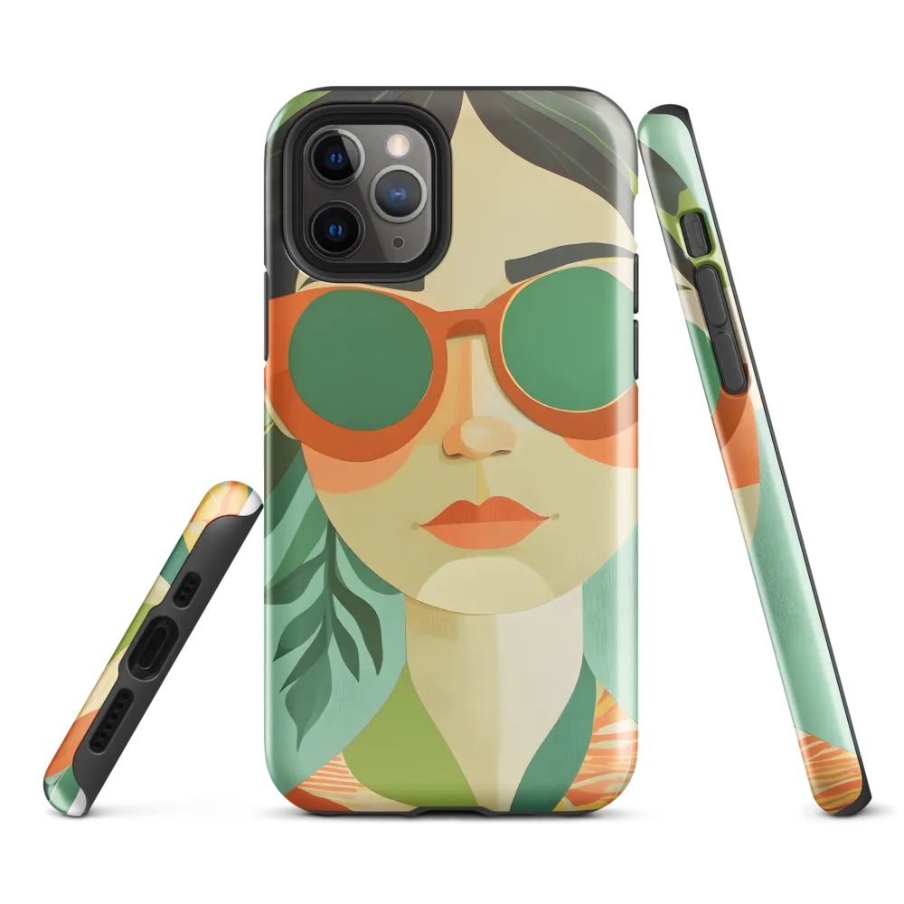 Bold Serenity: A Modern Portrait