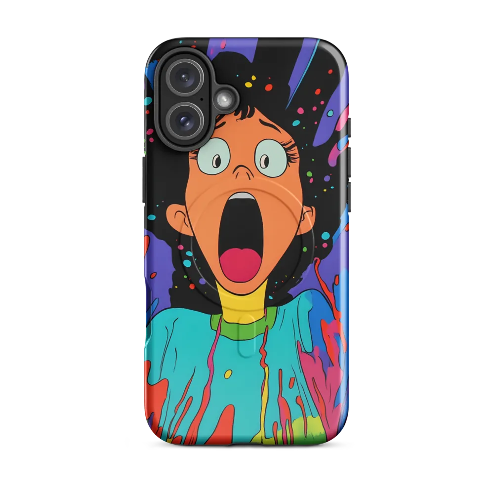 Eruption of Emotion | Phone Case |  16 Plus | MagSafe® Tough Case | Glossy