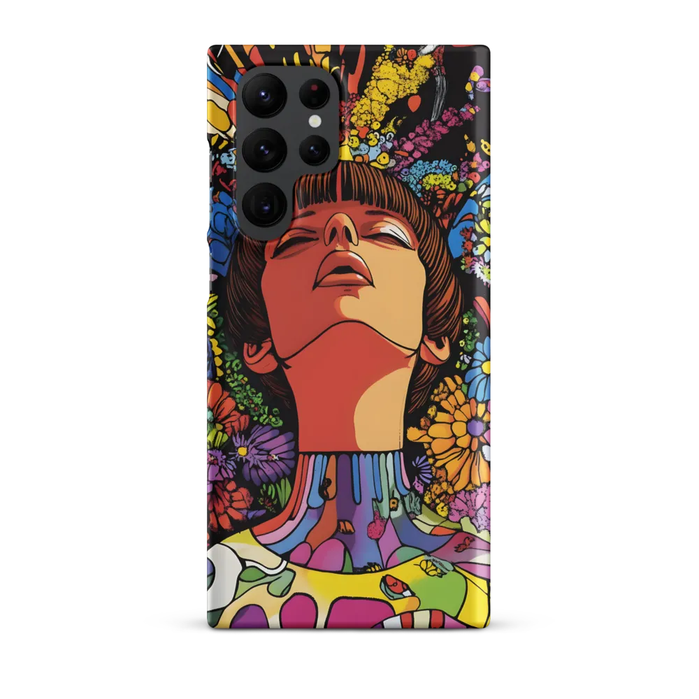 Vibrant Ecstasy: A Psychedelic Portrait
