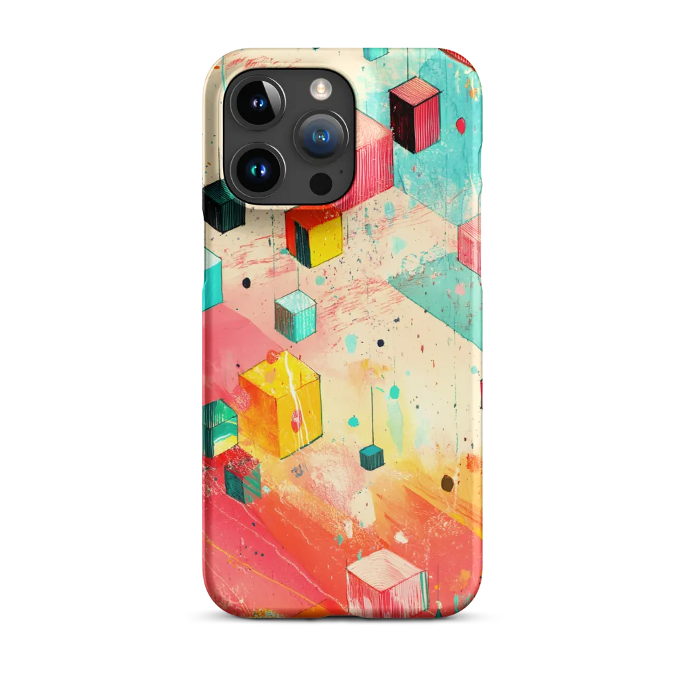 Suspended Cubes in Colorful Abstraction
