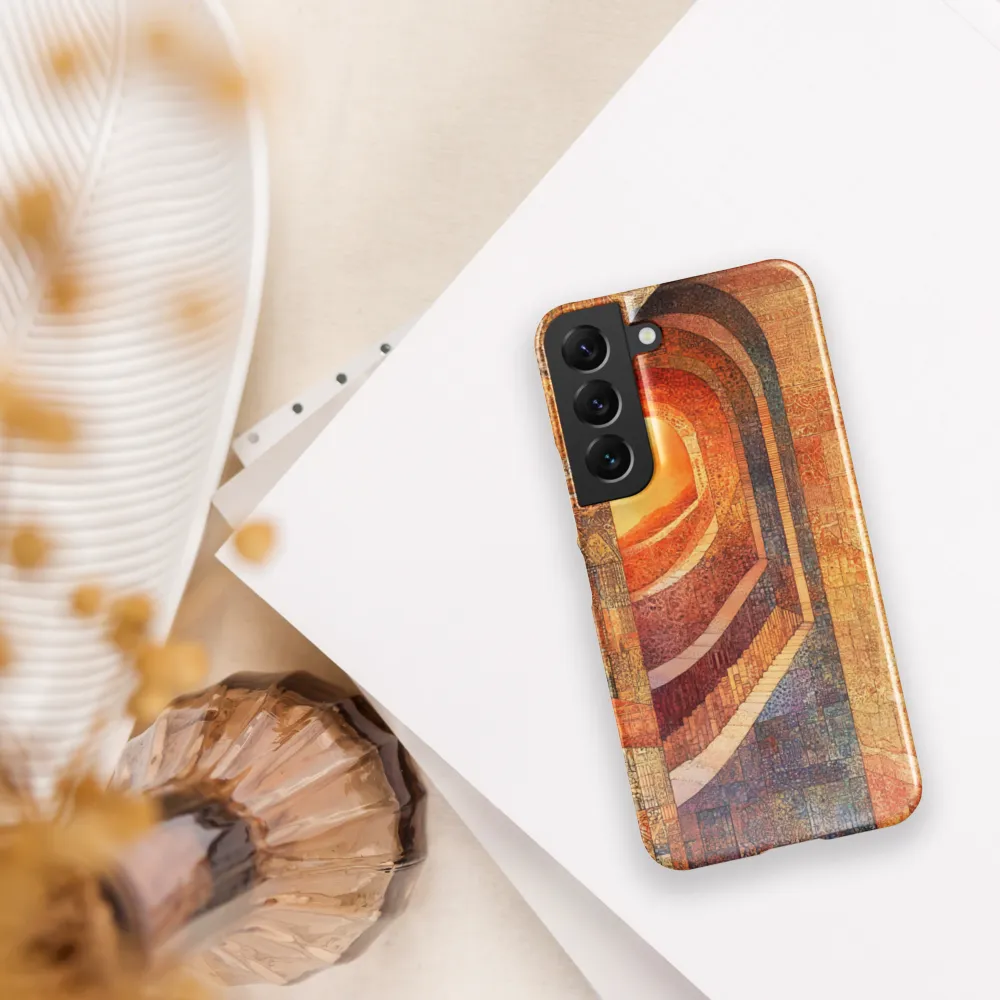 The Journey Through Shadows | Phone Case |  S22 | Snap Case | Glossy