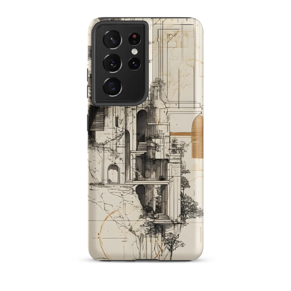Ethereal Architectures | Phone Case |  S21 Ultra | Tough Case | Matte