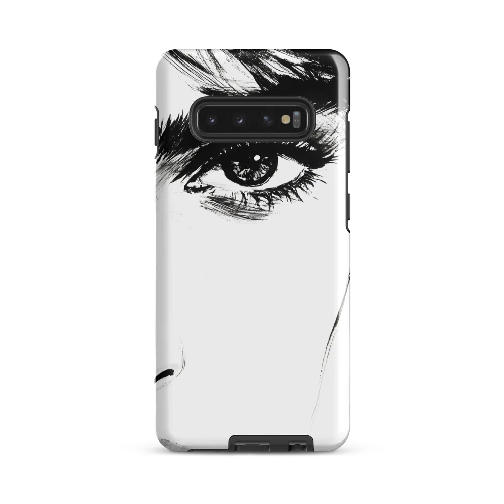 Gaze of Intensity | Phone Case |  S10 Plus | Tough Case | Glossy