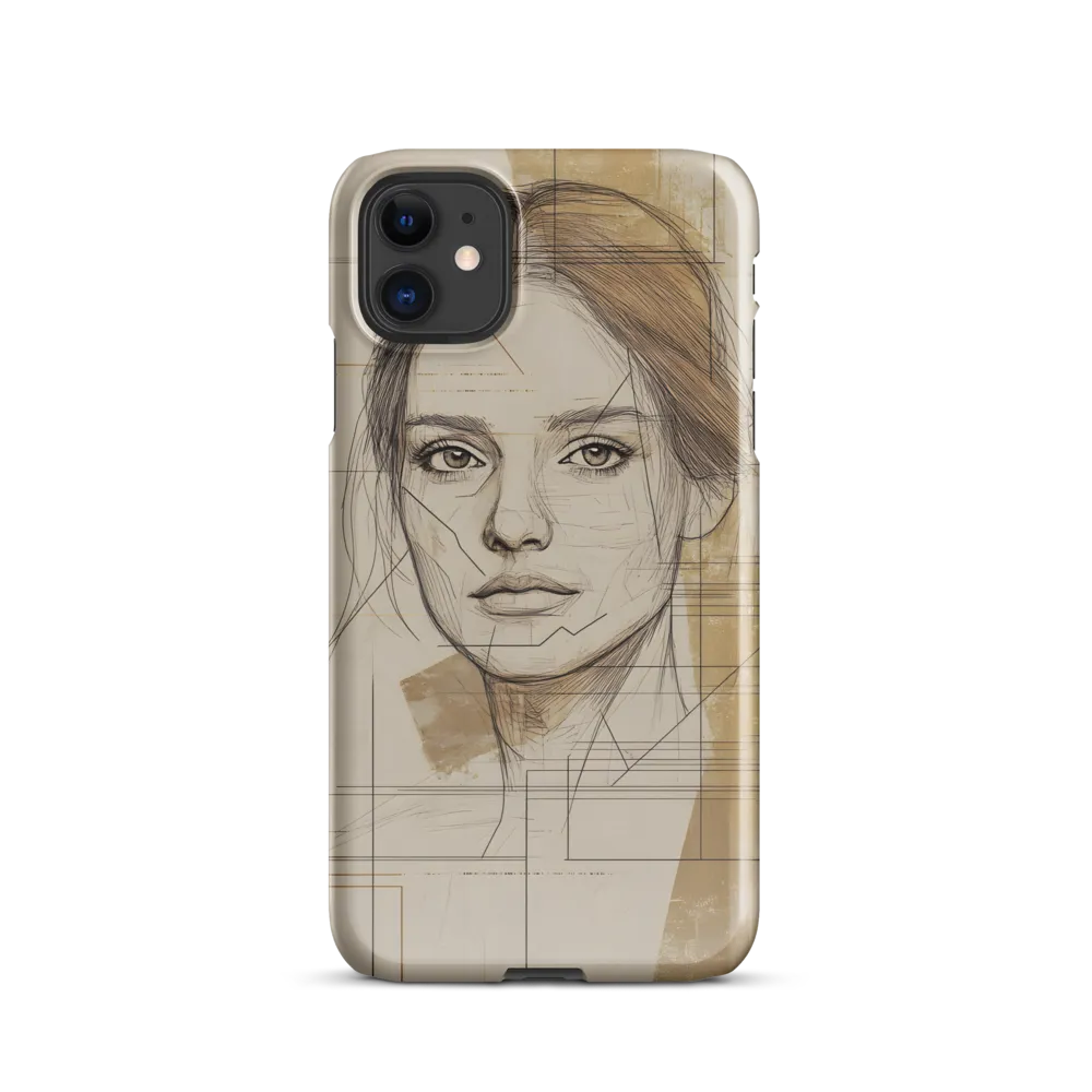 Geometric Elegance: A Modern Portrait