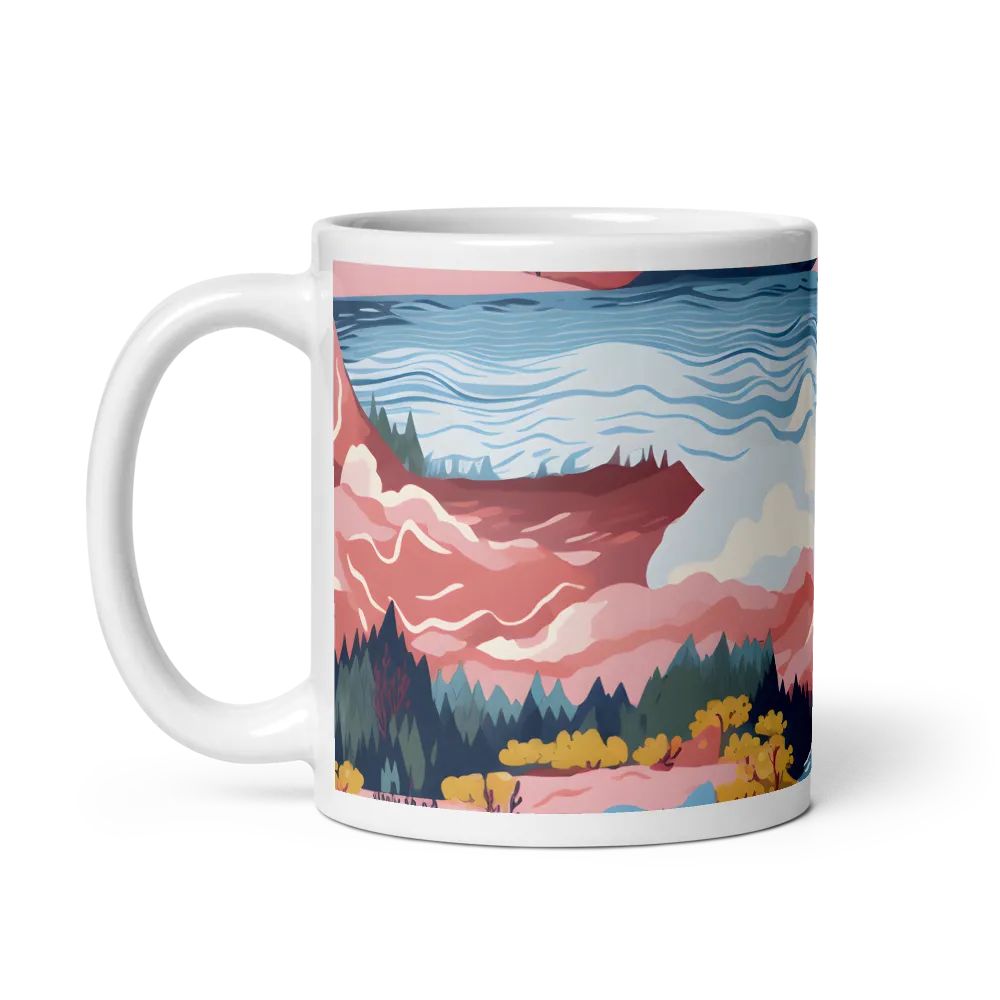 Serenity of Nature | Mug with White inside | 11 oz