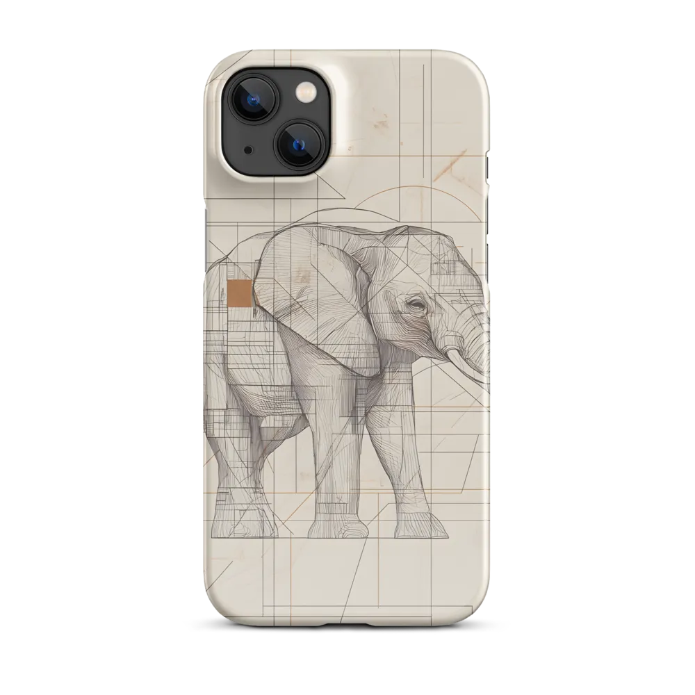 Geometric Elegance: The Steel Elephant