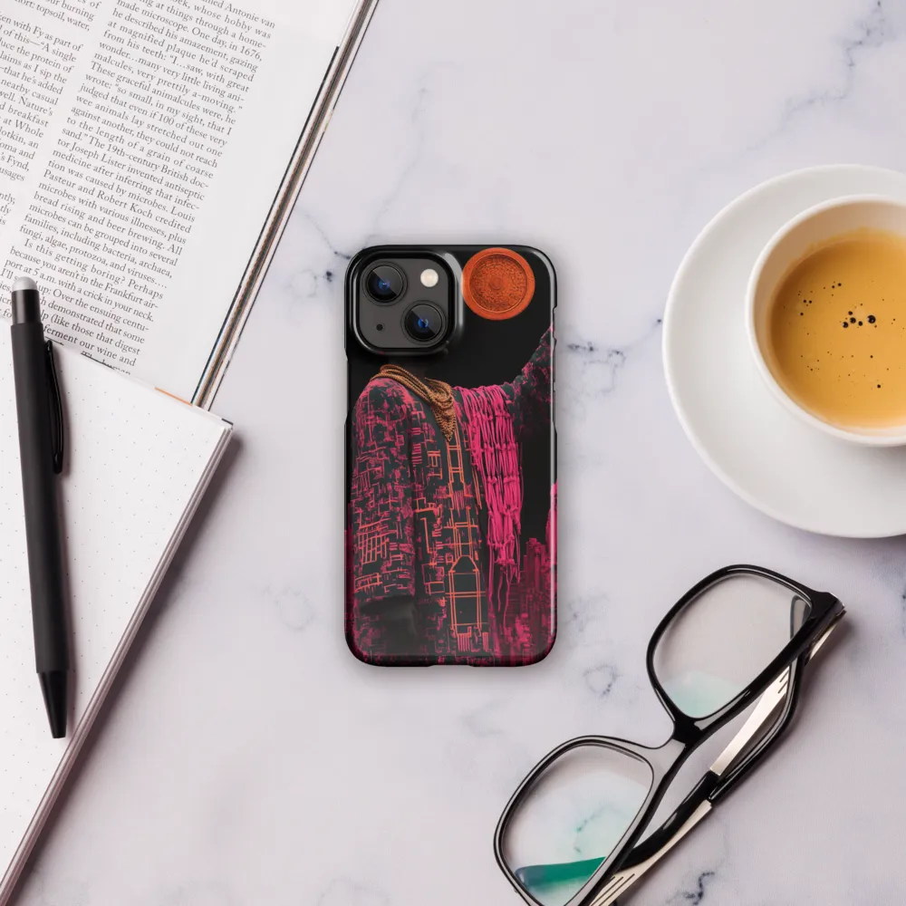 Regal Mystique: A Fusion of Tradition and Urbanity | Phone Case |  13 Mini | Snap Case | Glossy