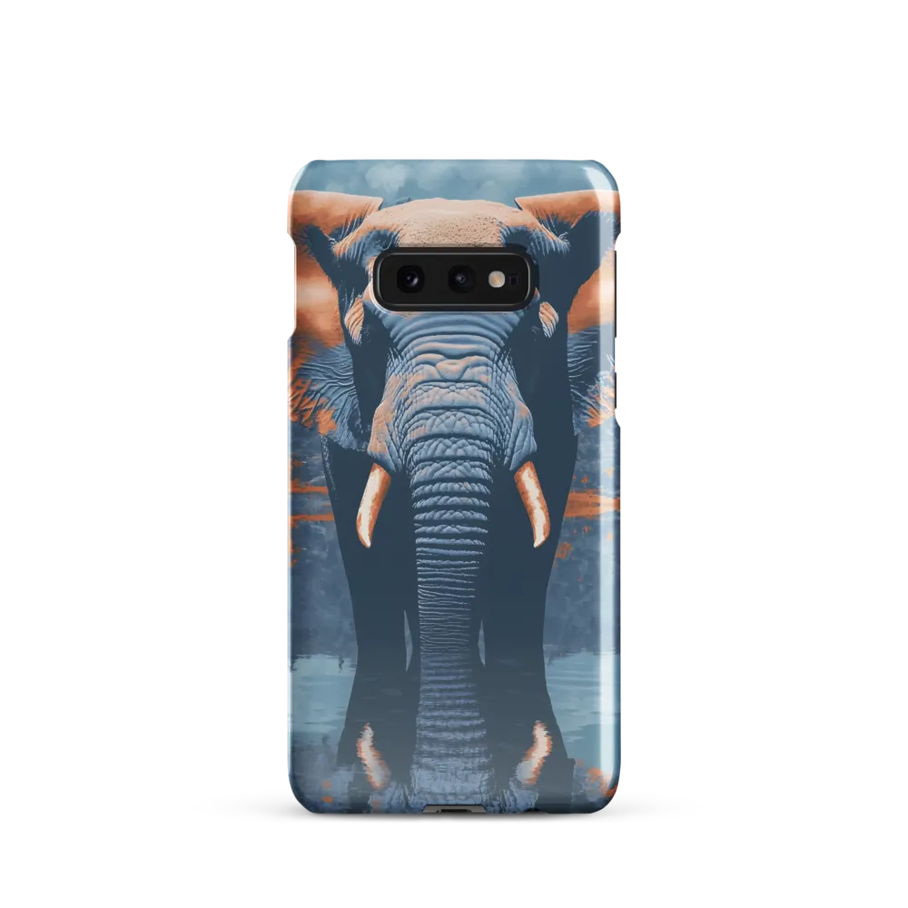 Majestic Reflection: The Elephant's Serenade