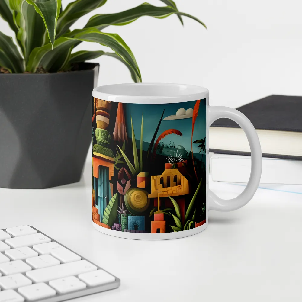 Embrace of the Mythical Landscape | Mugs | Multiple Sizes & Colors