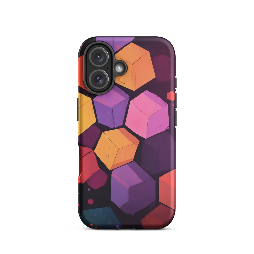 Dynamic Geometric Harmony | Phone Case