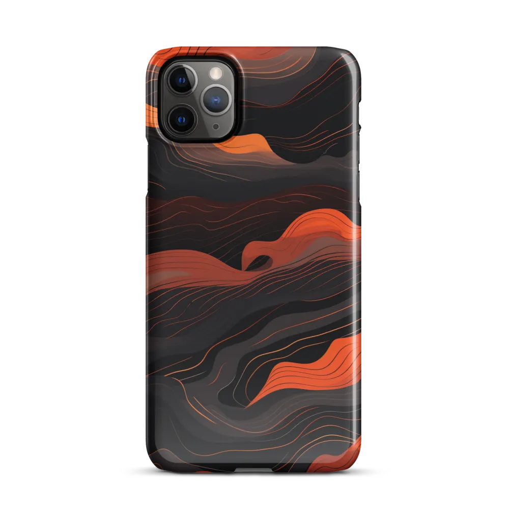 Dynamic Waves of Color | Phone Case |  11 Pro Max | Snap Case | Glossy