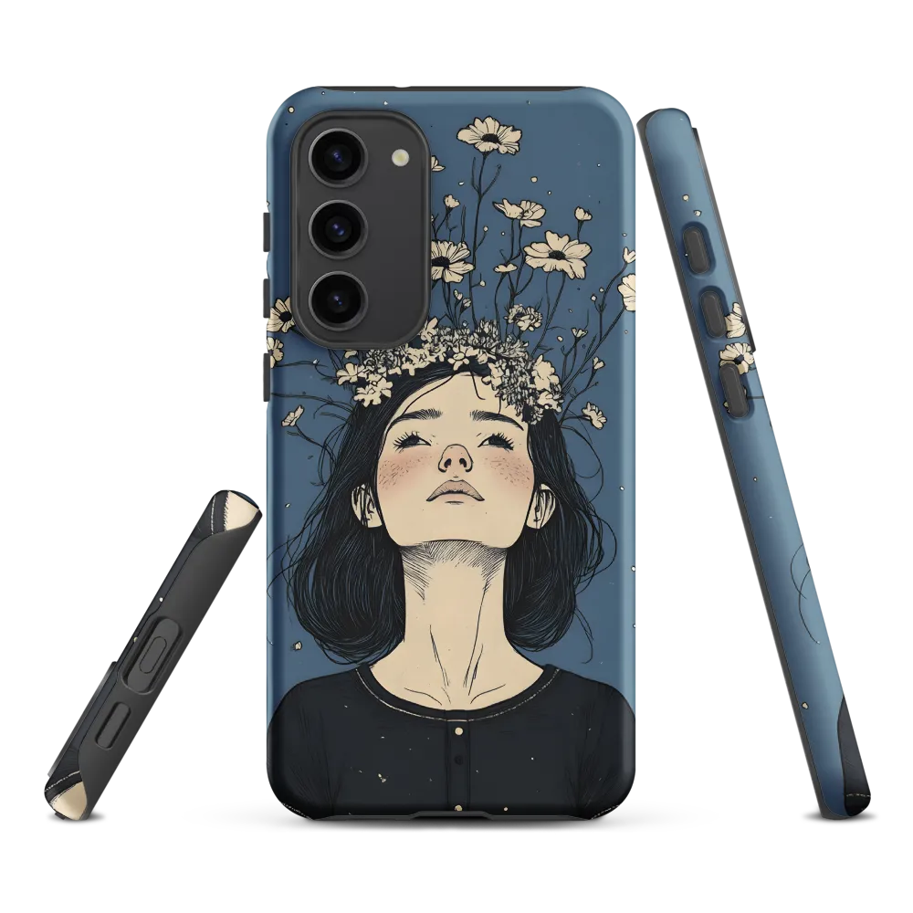 Floral Serenity: A Portrait of Tranquility