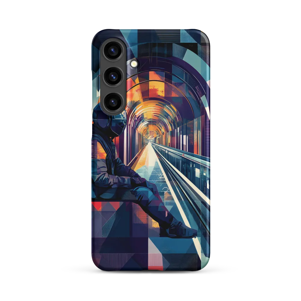 Reflections in a Futuristic Tunnel
