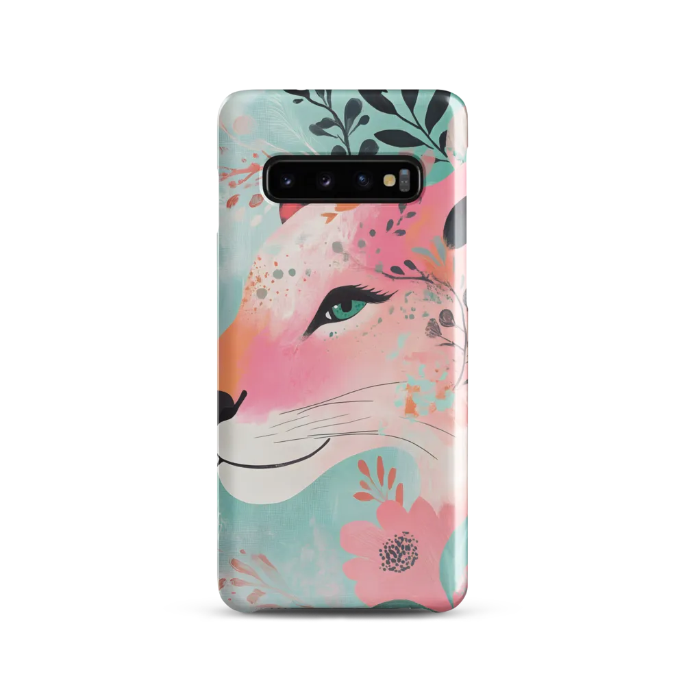 Whimsical Majesty: A Floral Lion