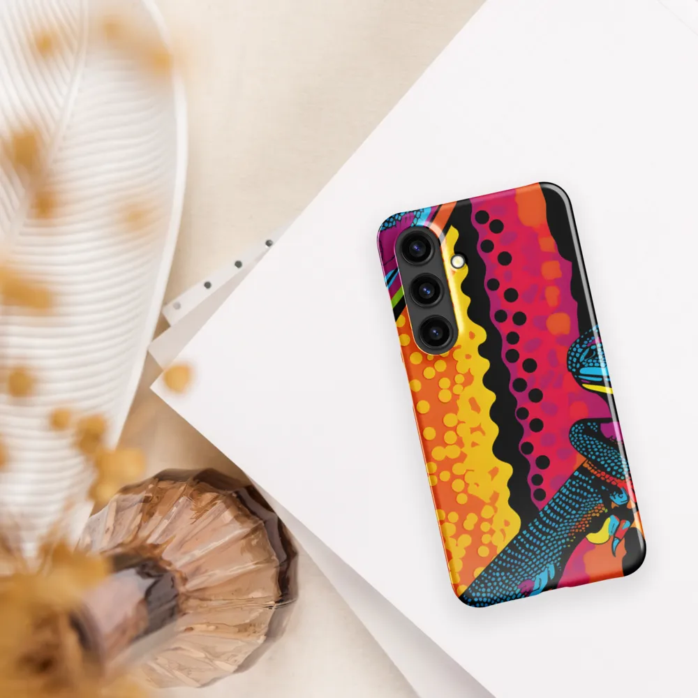 Colorful Encounters: The Playful Geckos