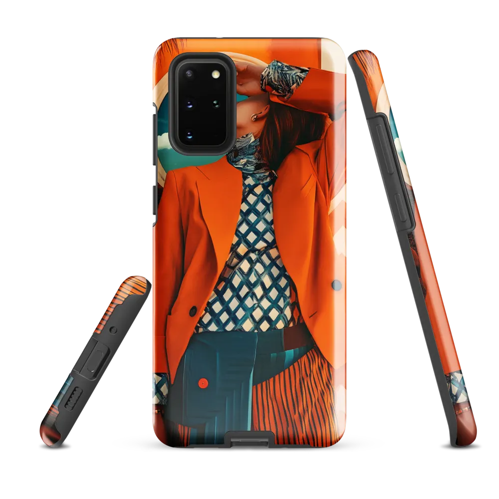 Vibrant Interplay: A Fusion of Fashion and Nature