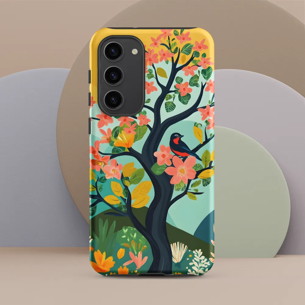 Spring Blossoms: A Serene Encounter