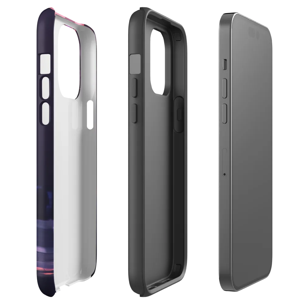 City Silhouettes at Dusk | Phone Case |  14 Pro Max | Tough Case | Matte