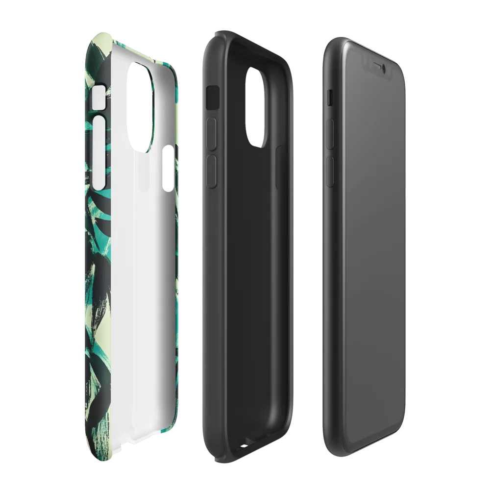 Curious Giraffe in Lush Greenery | Phone Case |  11 | Tough Case | Matte