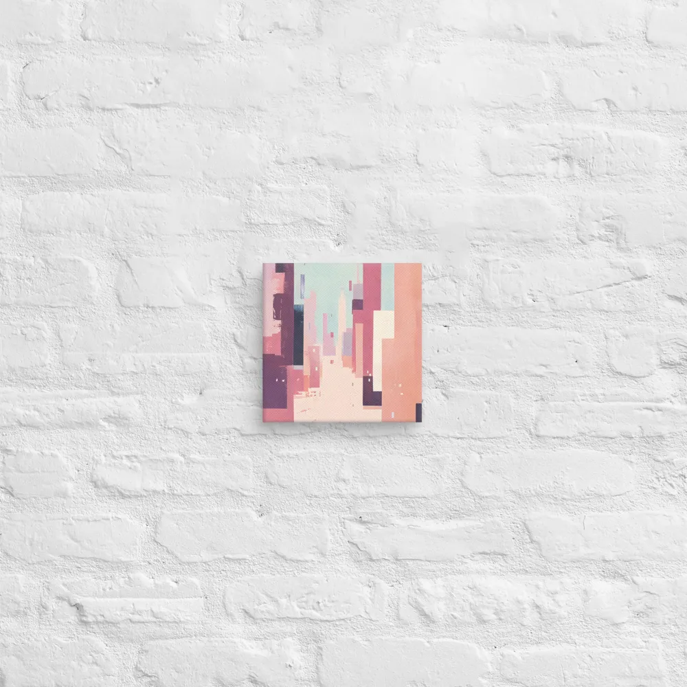 Tranquil Cityscape | Canvas | 8″×8″