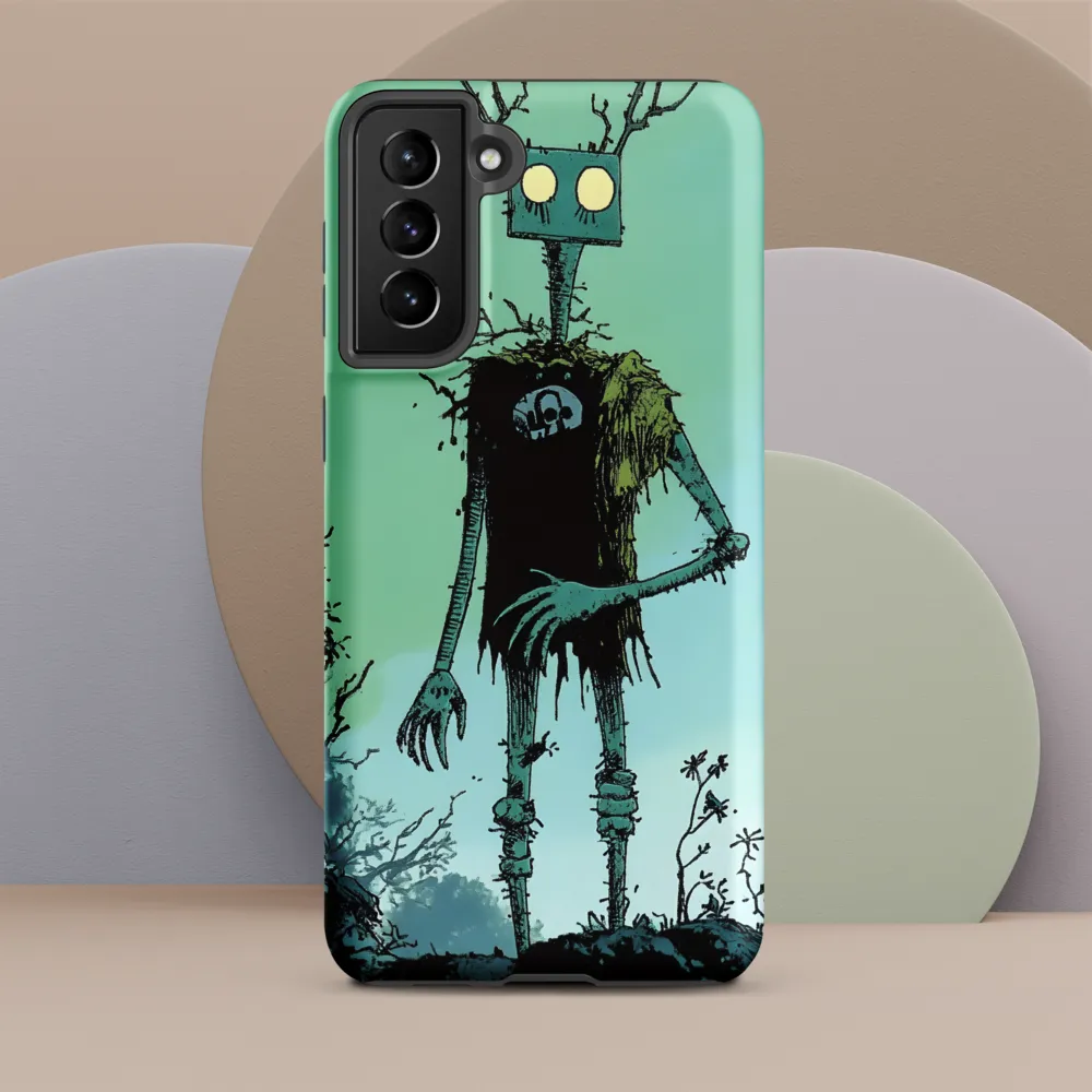 The Techno-Guardian of Nature | Phone Case |  S21 Plus | Tough Case | Matte