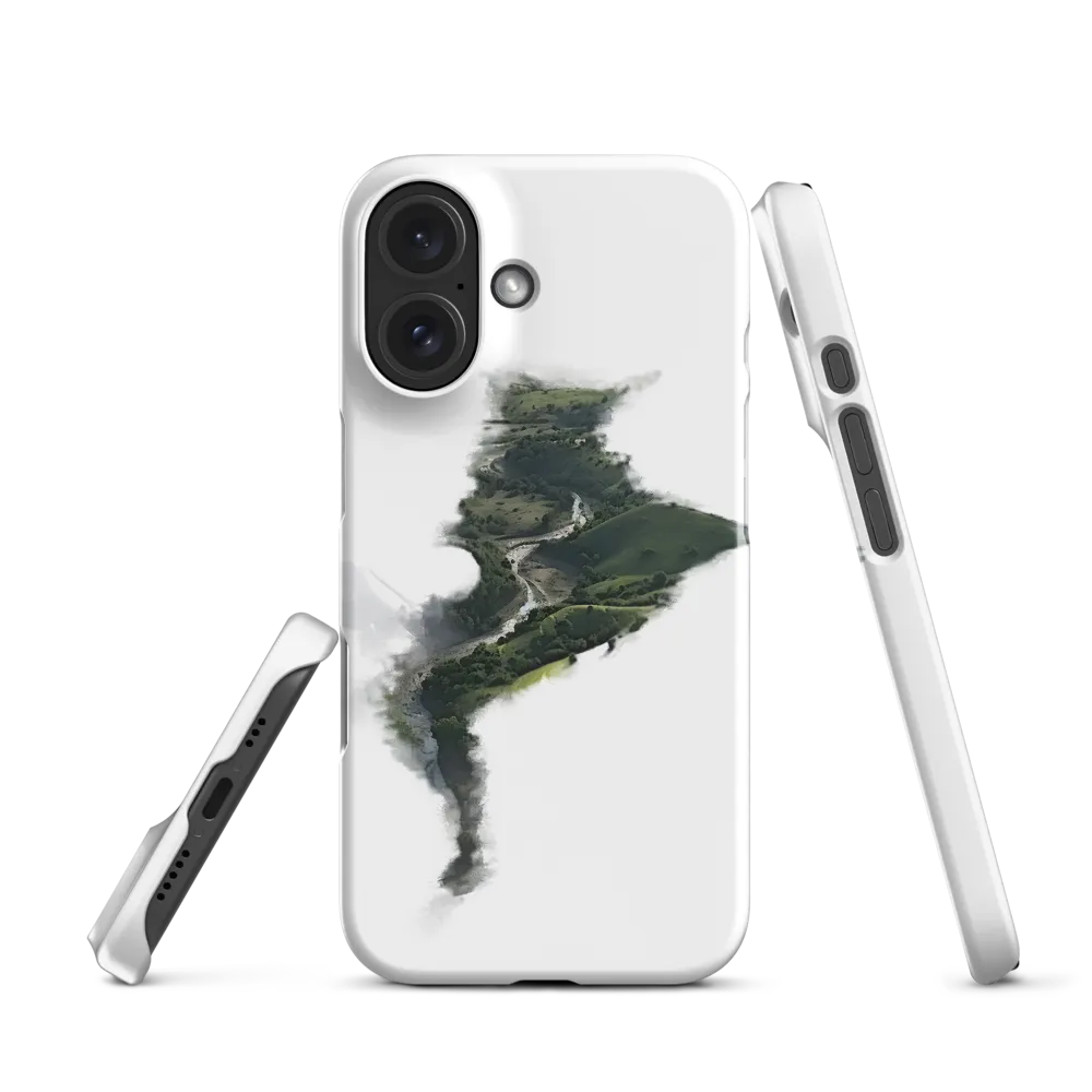 Tranquil Green Valleys | Phone Case