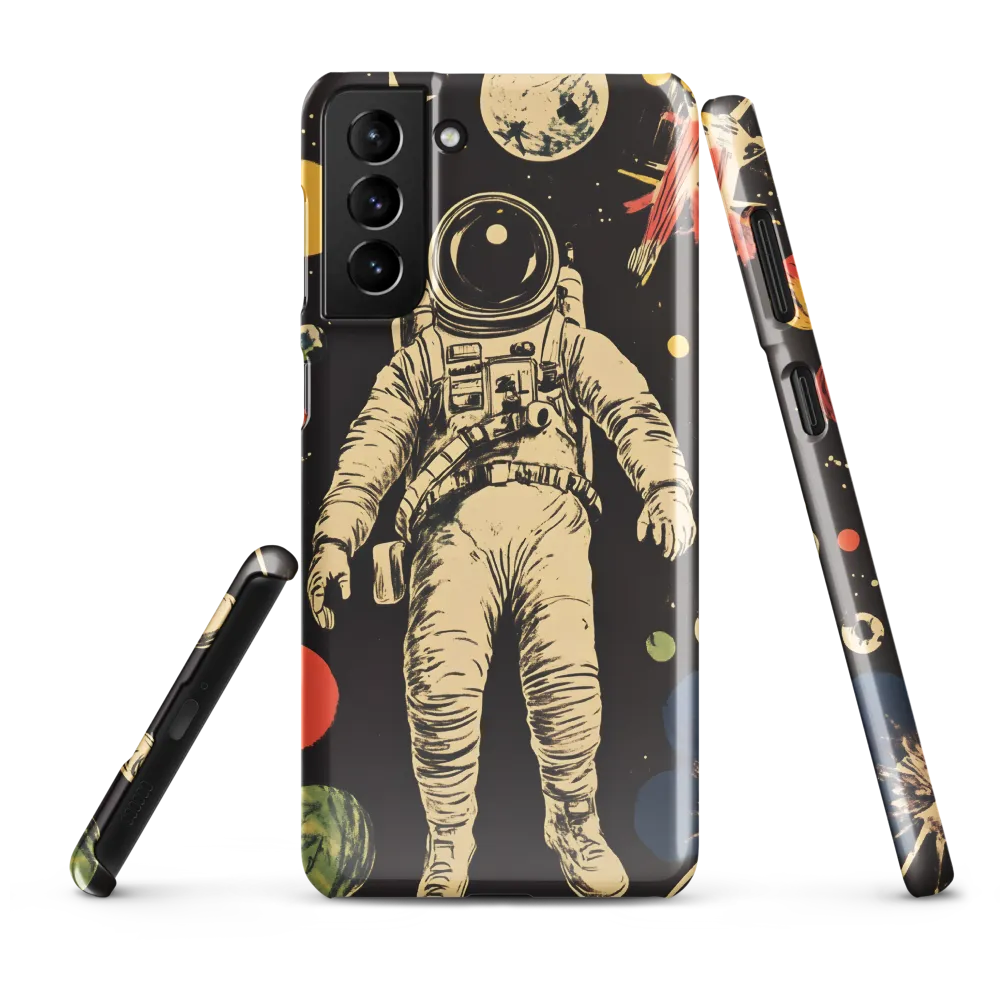 Cosmic Journey: An Astronaut's Perspective | Phone Case |  S21 Plus | Snap Case | Glossy