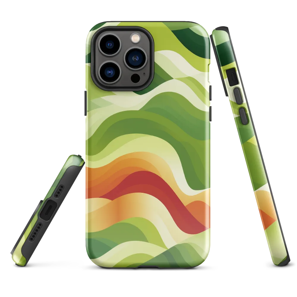 Waves of Nature | Phone Case |  13 Pro Max | Tough Case | Glossy