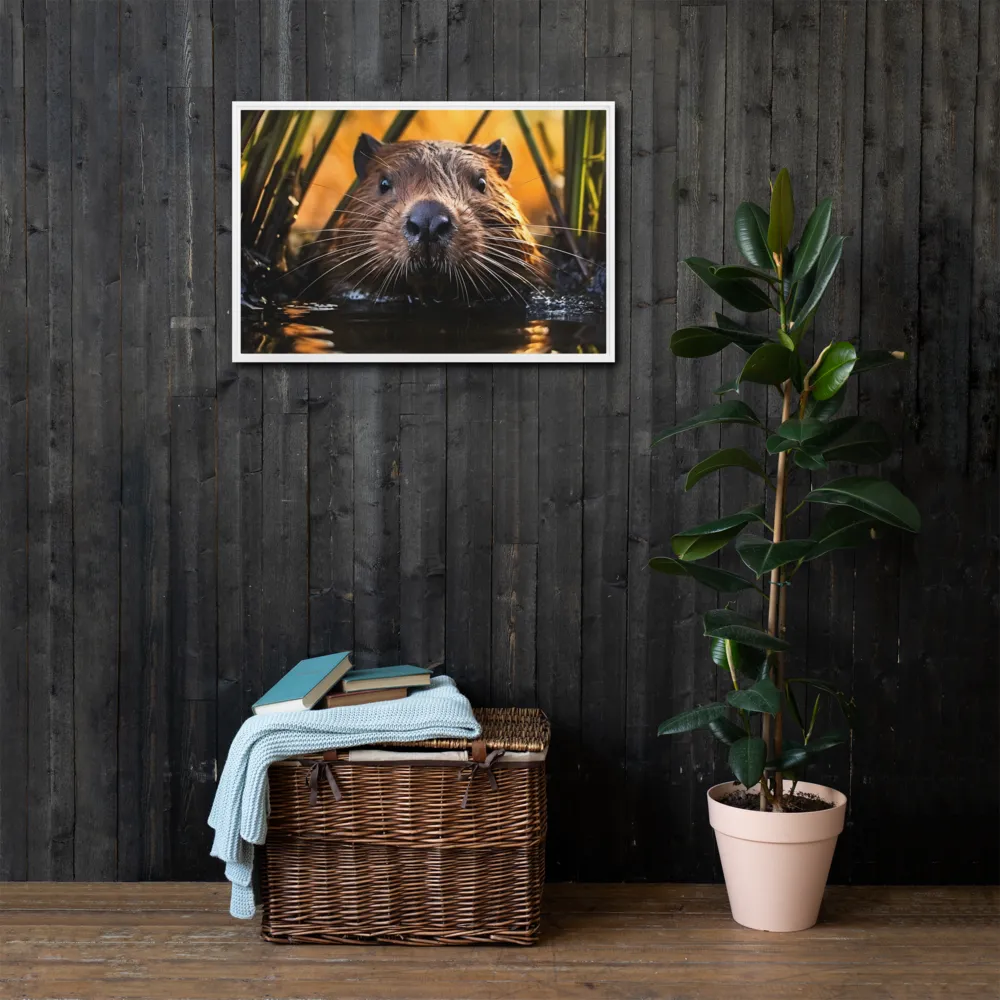 Beaver Serenity: A Natural Portrait