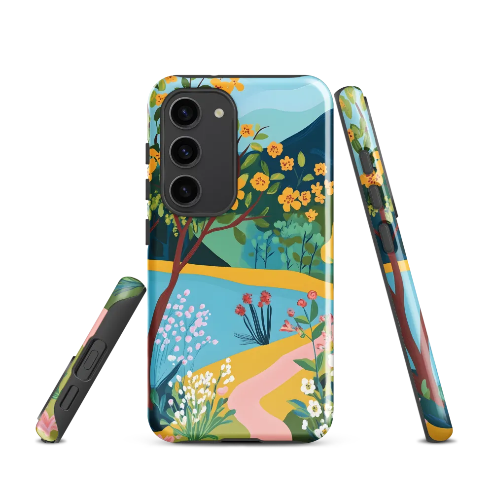Blossoms by the Tranquil Waters
