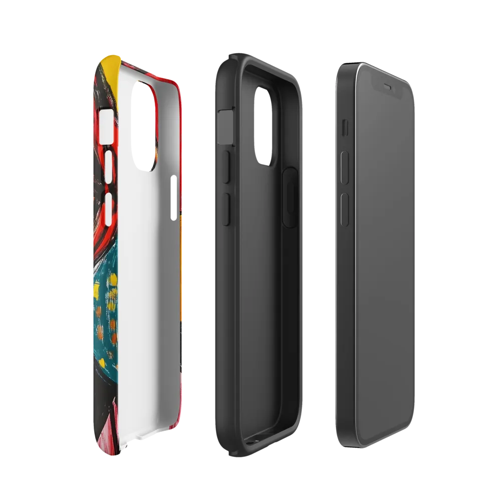 Confident Gaze | Phone Case |  12 mini | Tough Case | Matte