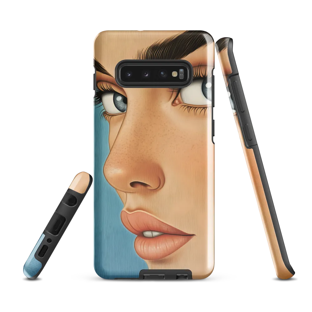 Gaze of Serenity | Phone Case |  S10 Plus | Tough Case | Glossy