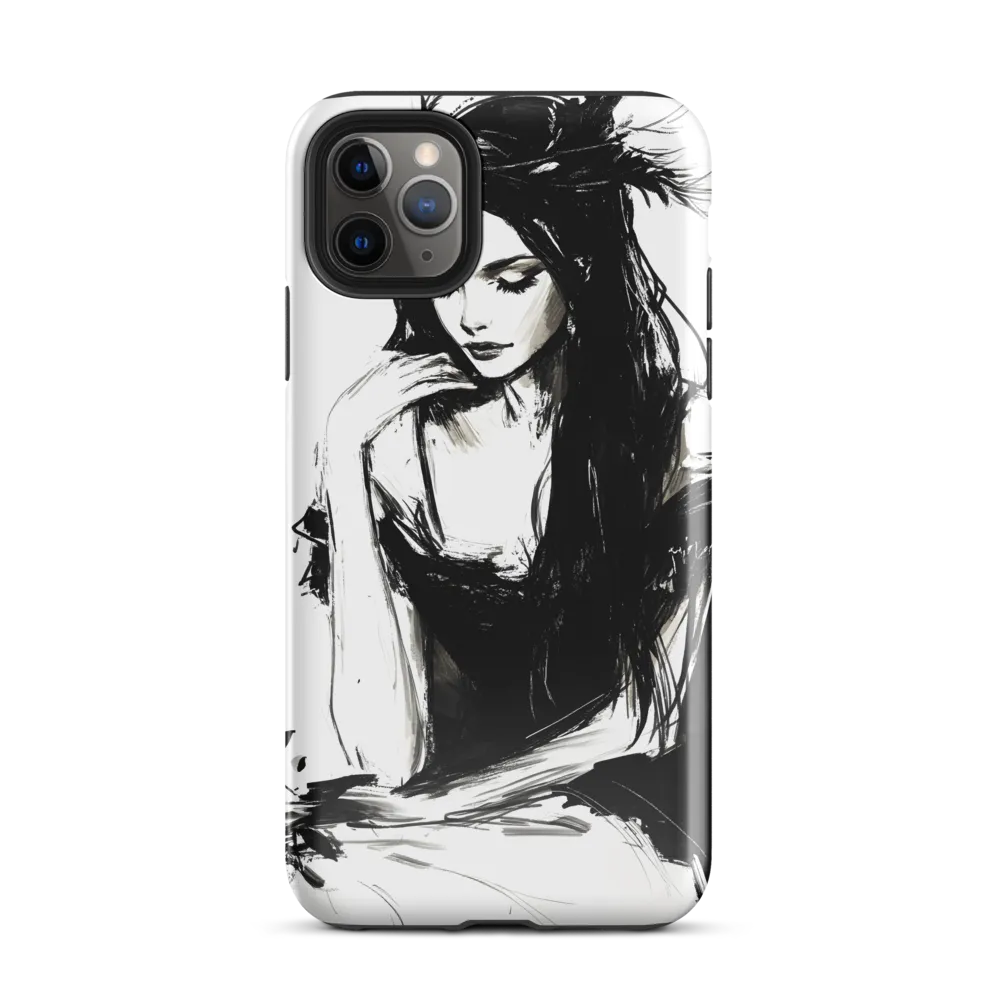 Reflections of Melancholy | Phone Case |  11 Pro Max | Tough Case | Glossy