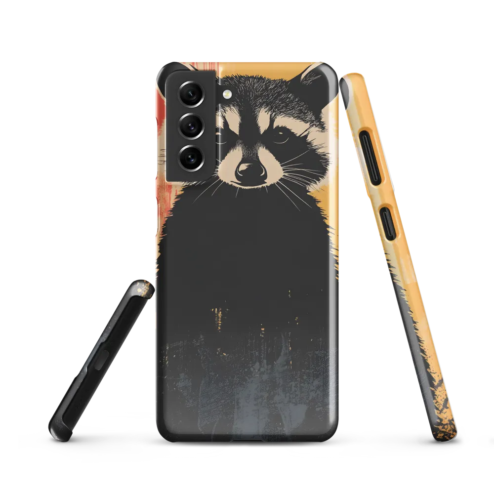 Whimsical Raccoon Portrait