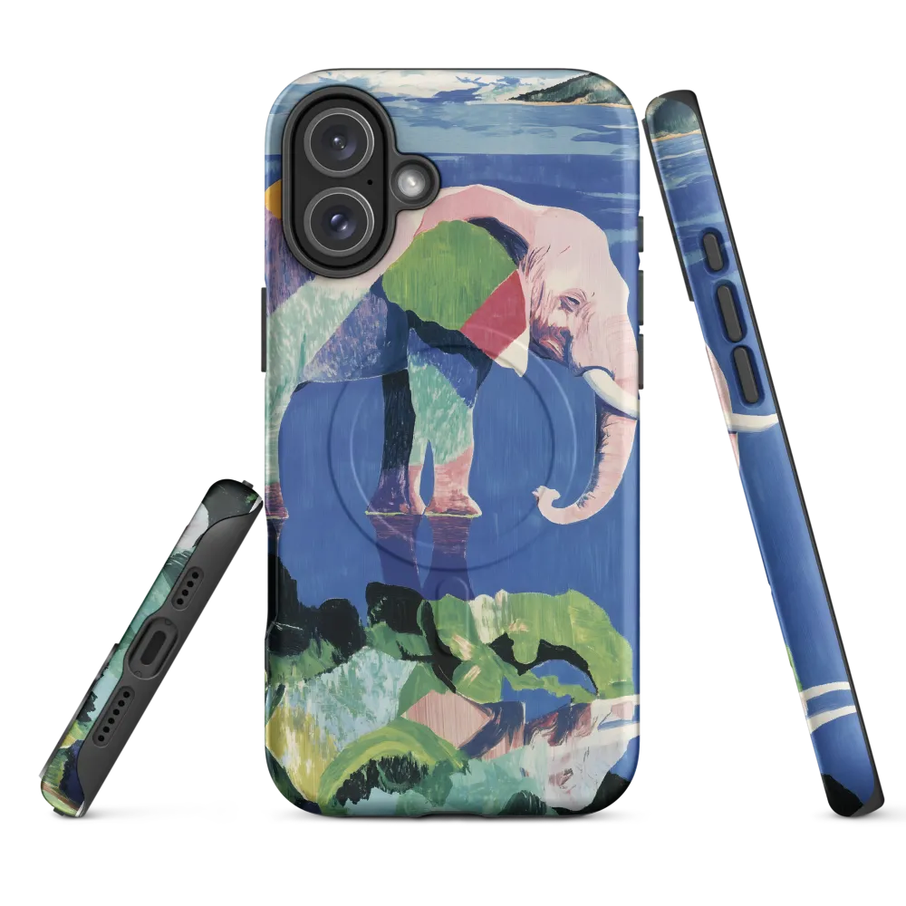 Serenity in Color: The Elephants of Reflection