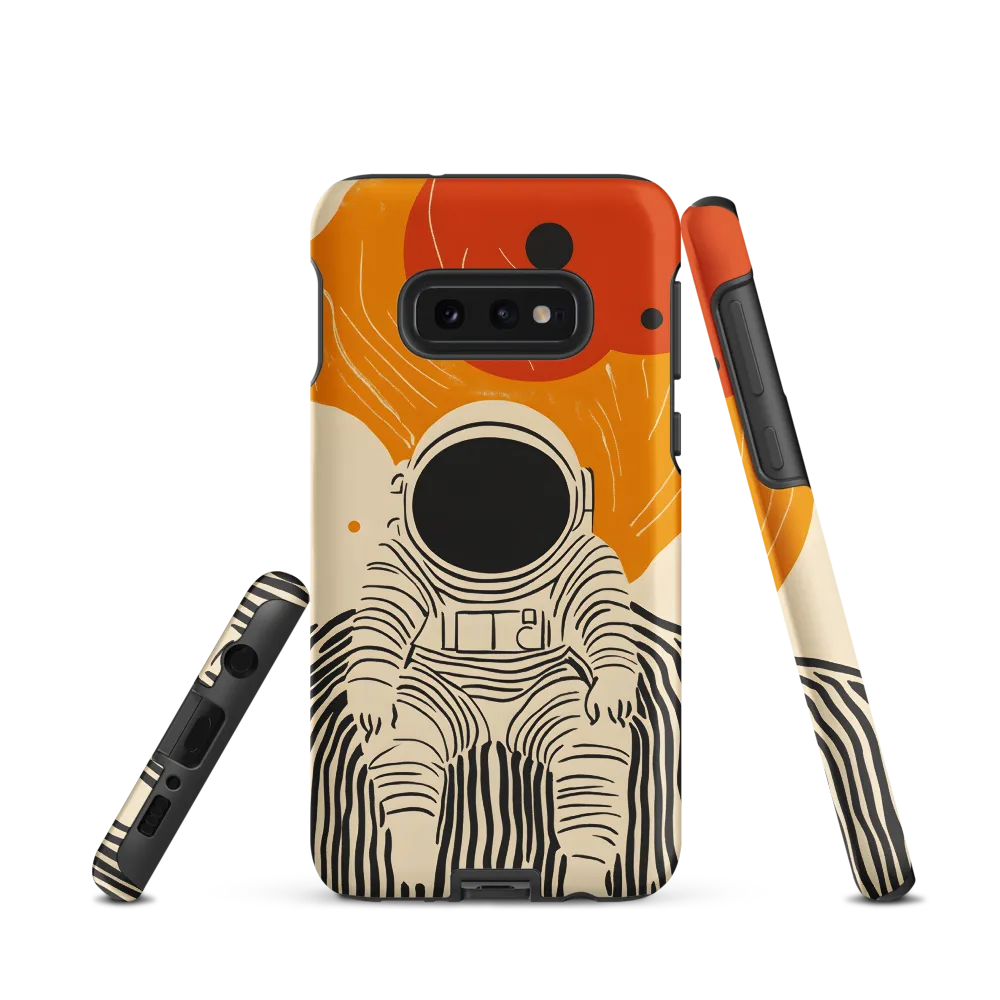 Astronaut in Cosmic Thoughts | Phone Case |  S10e | Tough Case | Matte