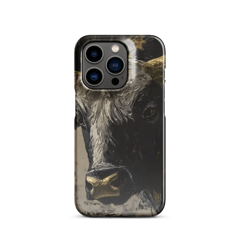 Majestic Bull: The Power in Black and Gold