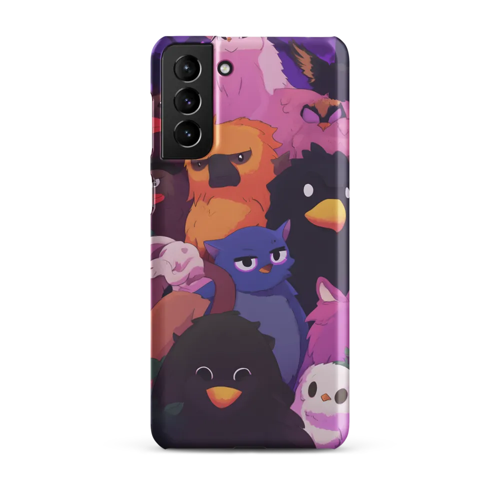 Whimsical Avian Gathering