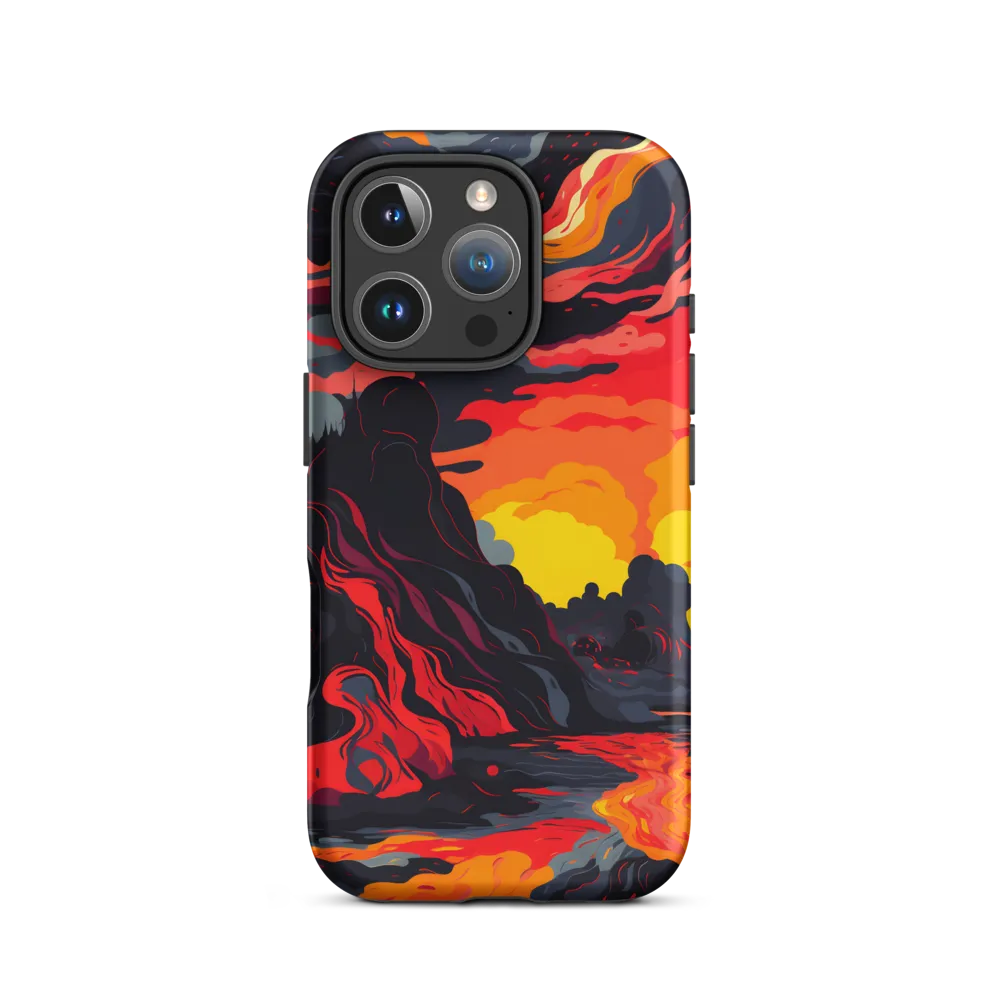 Eruption of Colors | Phone Case |  16 Pro | Tough Case | Matte
