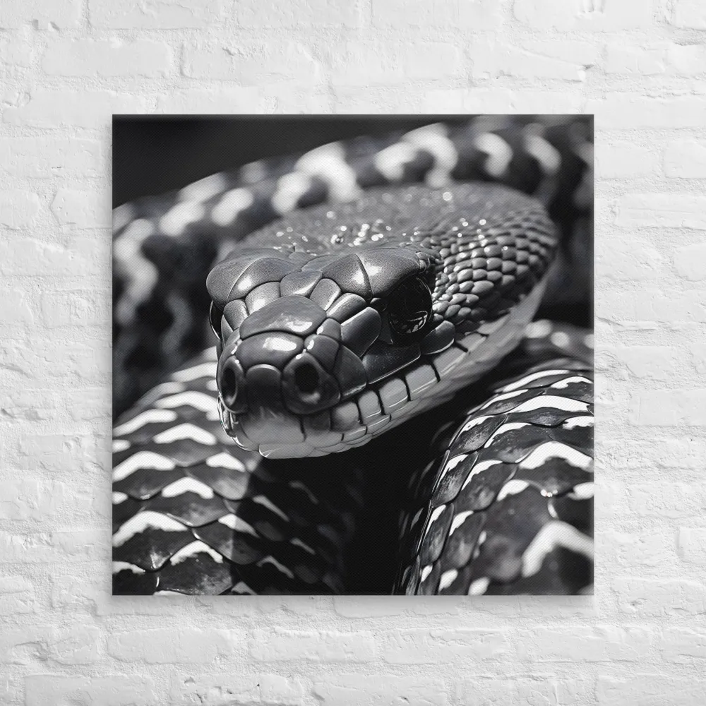The Enigmatic Serpent | Canvas | 32″×32″