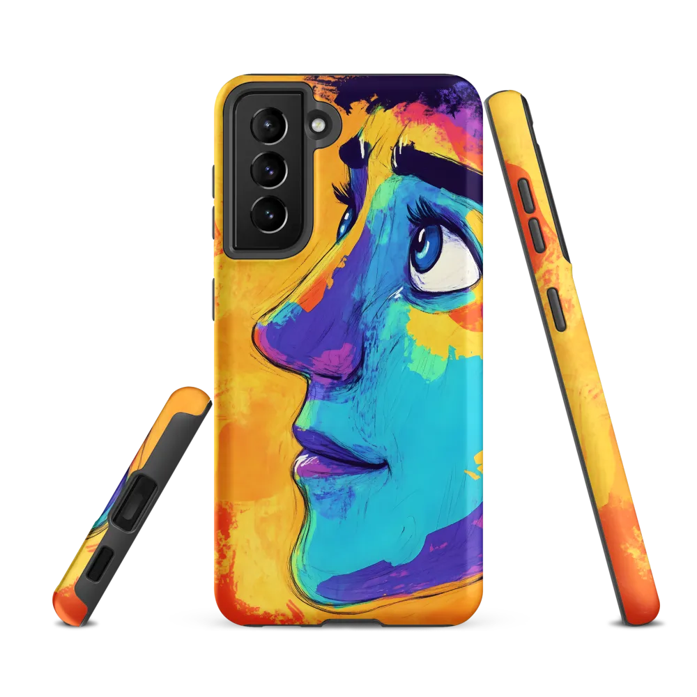 Whispers of Curiosity | Phone Case |  S21 FE | Tough Case | Matte