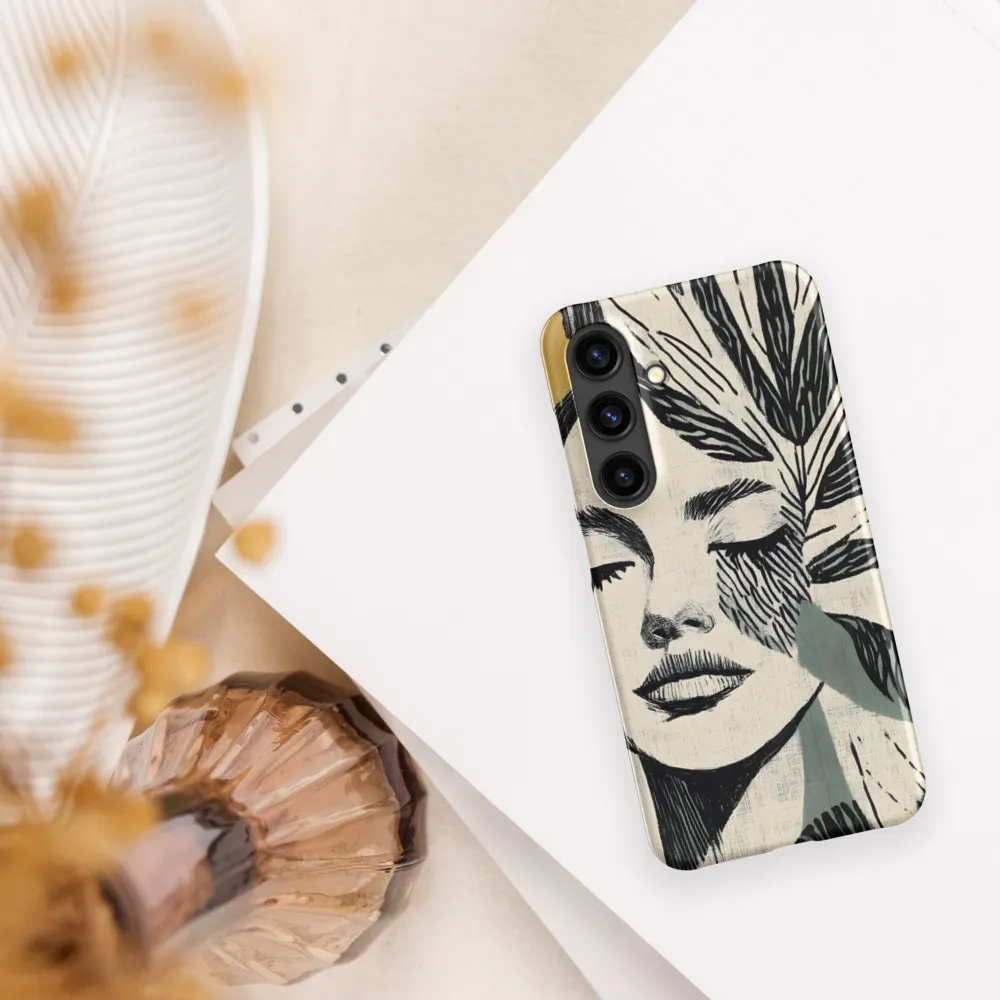 Whispers of Serenity | Phone Case |  S24 | Snap Case | Matte