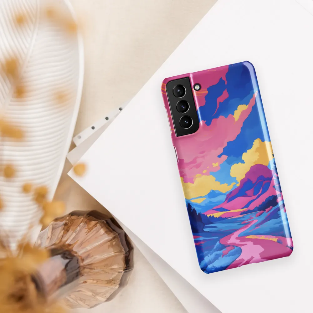 Dreamscape: The Serene River | Phone Case |  S21 Plus | Snap Case | Glossy