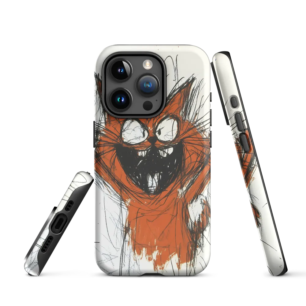 Joyful Cat Creation | Phone Case |  15 Pro | Tough Case | Matte