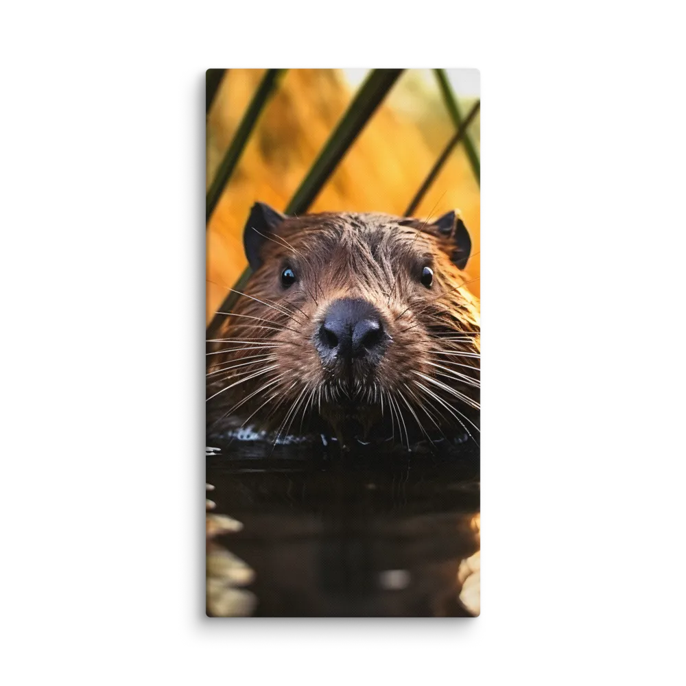 Beaver Serenity: A Natural Portrait